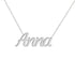 Gold Name Necklace - Anna